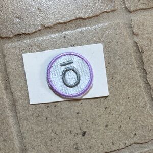 Doterra Purple and White Embroidered Patch (iron on)
